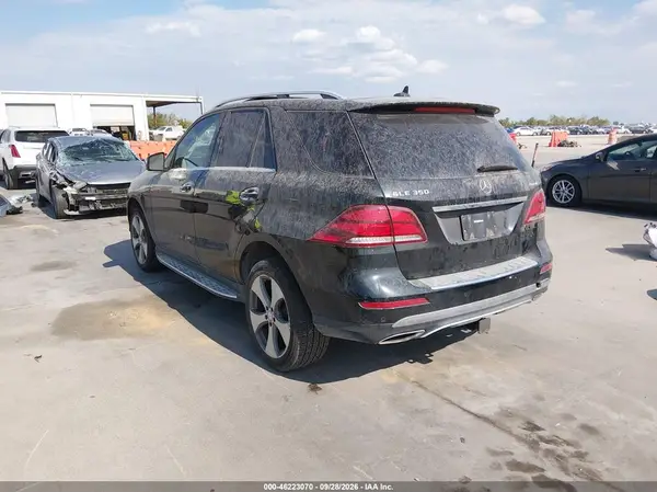 4JGDA5HB9HA886614 — 2017 Mercedes-Benz GLE, фото 3 с аукциона IAAI, Угон