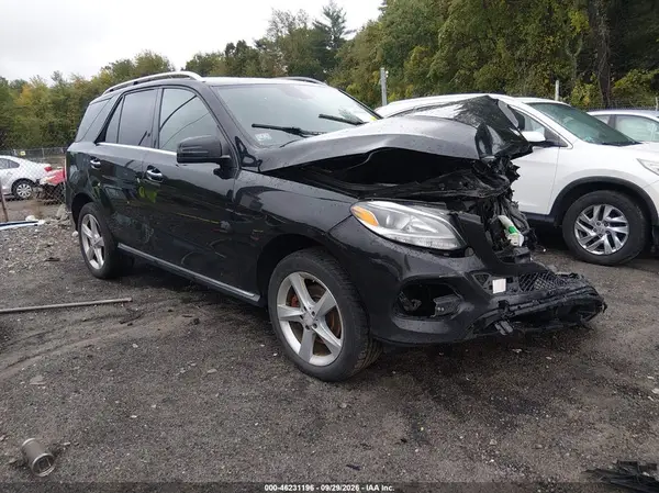4JGDA5HB7HA851716 — 2017 Mercedes-Benz GLE, Передняя часть (Front End), фото до ремонта