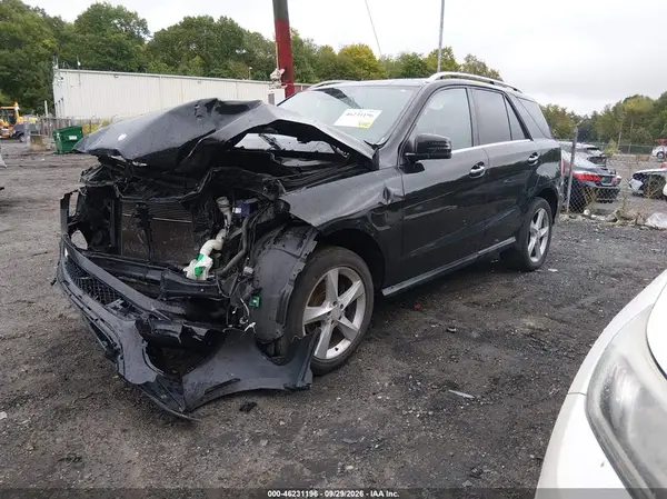 4JGDA5HB7HA851716 — 2017 Mercedes-Benz GLE, фото 2 с аукциона IAAI, Передняя часть