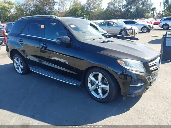 4JGDA5JBXJB190161 — 2018 Mercedes-Benz GLE, Биологическая или химическая опасность (Biohazard), фото до ремонта