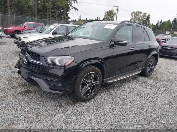 4JGFB4KB1LA253140 — 2020 Mercedes-Benz GLE, фото 2 с аукциона IAAI, Передняя часть справа