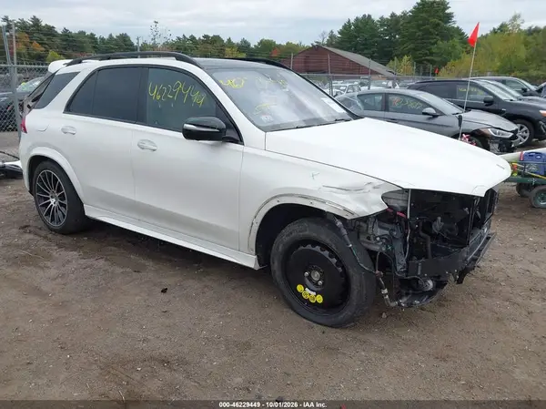 4JGFB5KB3LA226754 — 2020 Mercedes-Benz GLE, Передняя часть (Front End), фото до ремонта