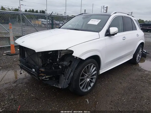 4JGFB4KE7MA361046 — 2021 Mercedes-Benz GLE, фото 2 с аукциона IAAI 14.10.2026, Передняя часть
