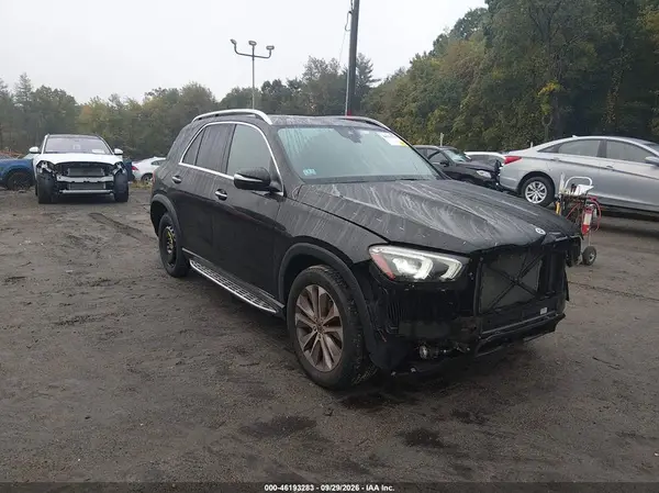 4JGFB4KB2MA507827 — 2021 Mercedes-Benz GLE, Передняя часть (Front End), фото до ремонта