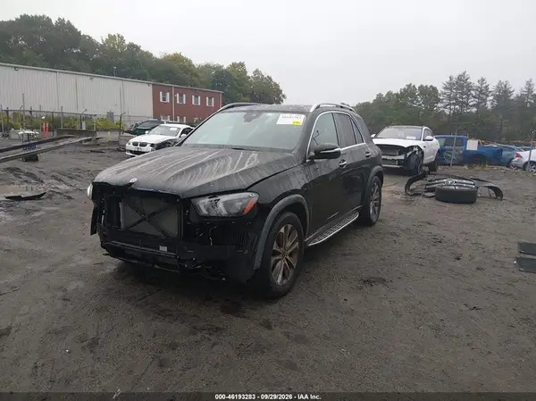 4JGFB4KB2MA507827 — 2021 Mercedes-Benz GLE, фото 2 с аукциона IAAI, Передняя часть