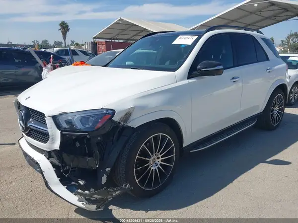 4JGFB4JB0MA374342 — 2021 Mercedes-Benz GLE, фото 2 с аукциона IAAI, Передняя часть