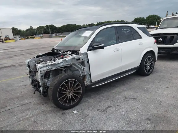 4JGFB4JB2NA631468 — 2022 Mercedes-Benz GLE, фото 2 с аукциона IAAI, Передняя часть