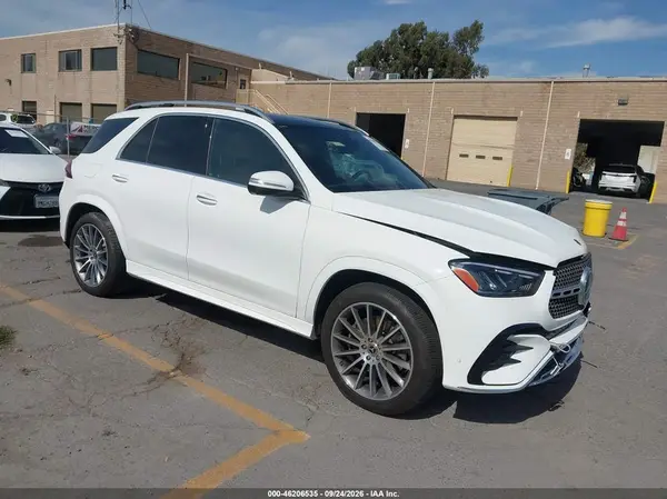 4JGFB4FBXRA969084 — 2024 Mercedes-Benz GLE, Передняя часть слева (Left Front), фото до ремонта