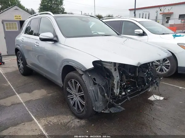 4JGFB4FB1SB275853 — 2025 Mercedes-Benz GLE, Передняя часть (Front End), фото до ремонта