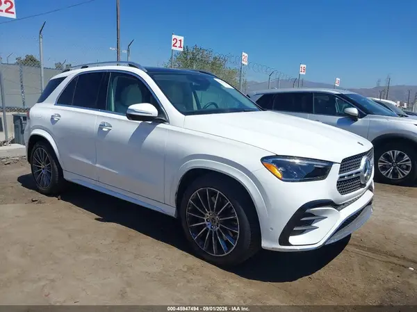 4JGFB5KB1TB633899 — 2026 Mercedes-Benz GLE, Задняя часть слева (Left Rear), фото до ремонта