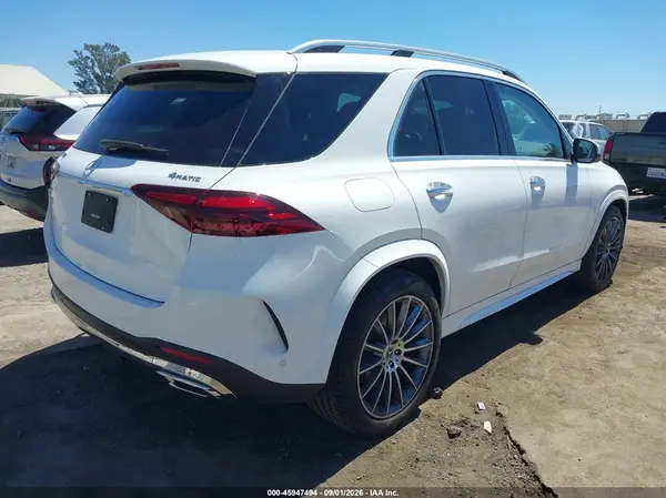 4JGFB5KB1TB633899 — 2026 Mercedes-Benz GLE, фото 4 с аукциона IAAI 14.10.2026, Задняя часть слева