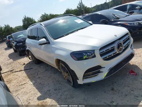 4JGFF5KE5NA664354 — 2022 Mercedes-Benz GLS 450 4MATIC, Задняя часть (Rear), фото до ремонта