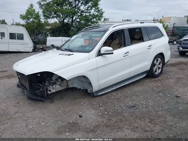 4JGDF6EE5HA864227 — 2017 Mercedes-Benz GLS-Klasse, фото 2 с аукциона IAAI, Угон