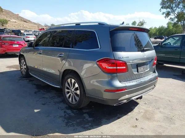 4JGDF6EE3HA939409 — 2017 Mercedes-Benz GLS-Klasse, фото 3 с аукциона IAAI, Передняя часть слева