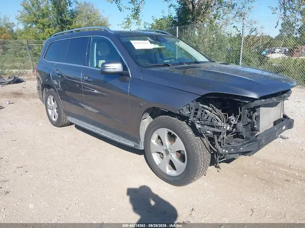 4JGDF6EE9JB010373 — 2018 Mercedes-Benz GLS-Klasse, Передняя часть (Front End), фото до ремонта