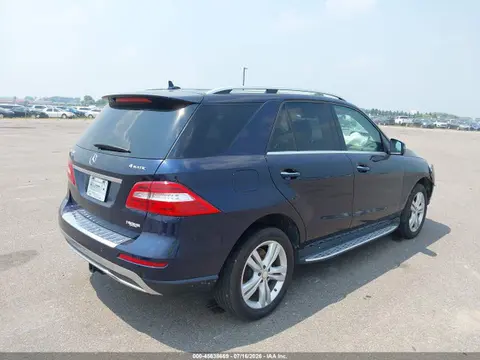 2014 Mercedes-Benz Ml 350 4matic VIN 4JGDA5HB3EA405428 фото 4