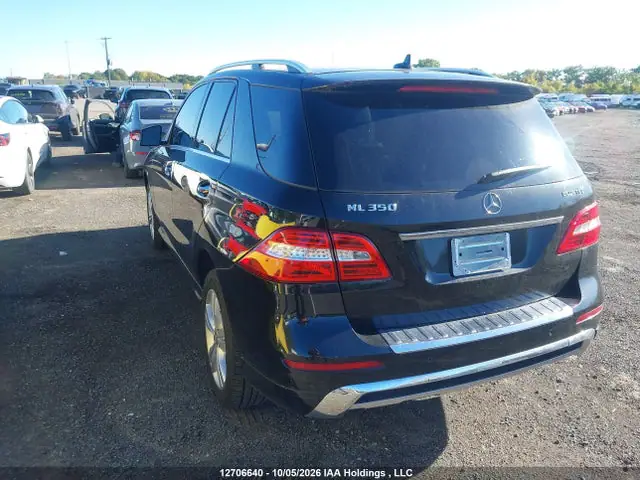 2014 Mercedes-Benz Ml 350 Bluetec VIN 4JGDA2EB4EA382504 фото 3