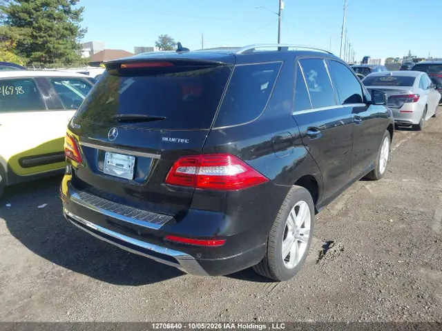 2014 Mercedes-Benz Ml 350 Bluetec VIN 4JGDA2EB4EA382504 фото 4
