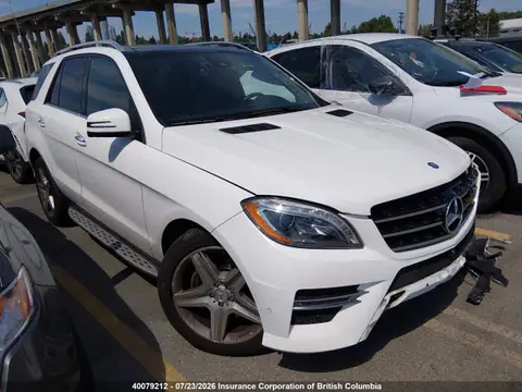 4JGDA2EB4EA386519 — 2014 Mercedes-Benz Ml 350 Bluetec, Передняя часть слева (Left Front), фото до ремонта