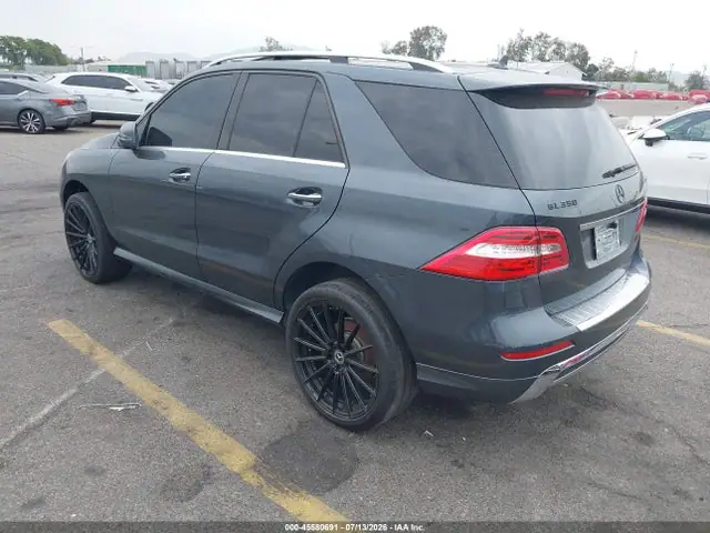 2014 Mercedes-Benz ML 350 VIN 4JGDA5JB7EA270092 фото 3