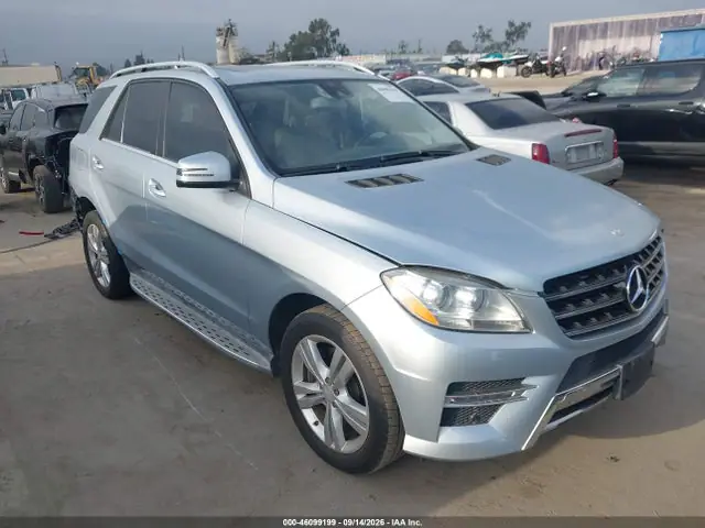 4JGDA5JB4EA321936 — 2014 Mercedes-Benz ML 350, Задняя часть (Rear), фото до ремонта