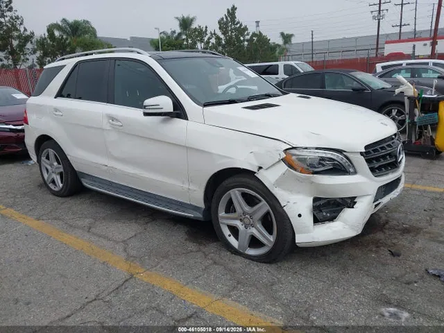 2015 Mercedes-Benz Ml 400 4matic VIN 4JGDA5GB0FA566712 фото 1