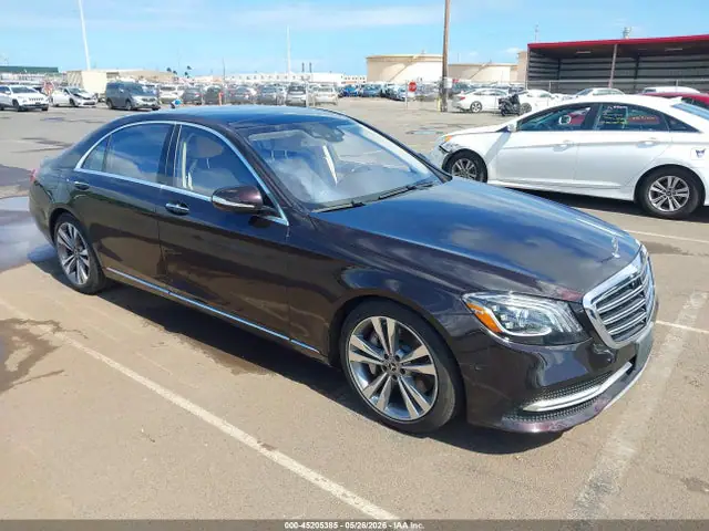 WDDUG6GB8LA504209 — 2020 Mercedes-Benz S 450, Подтопление (Flood), фото до ремонта