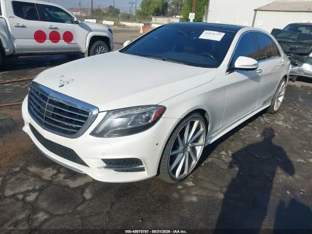 WDDUG8CB0FA071362 — 2015 Mercedes-Benz S 550, фото 2 с аукциона IAAI 29.09.2026, Вандализм