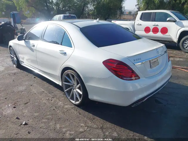 WDDUG8CB0FA071362 — 2015 Mercedes-Benz S 550, фото 3 с аукциона IAAI 29.09.2026, Вандализм