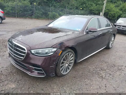 2021 Mercedes-Benz S 580 4matic VIN W1K6G7GB1MA035531 фото 2