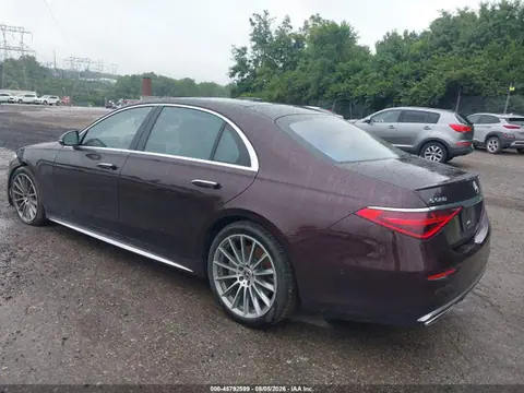 2021 Mercedes-Benz S 580 4matic VIN W1K6G7GB1MA035531 фото 3