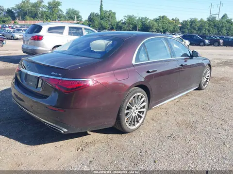 2021 Mercedes-Benz S 580 4matic VIN W1K6G7GB1MA035531 фото 4