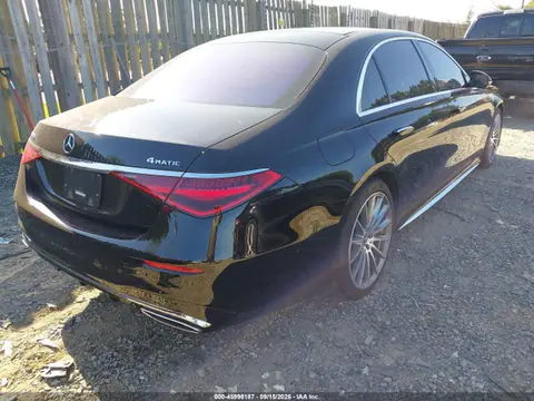 2021 Mercedes-Benz S 580 4matic VIN W1K6G7GB0MA016291 фото 4