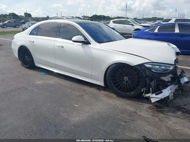2022 Mercedes-Benz S 580 4matic VIN W1K6G7GB6NA155939 фото 1