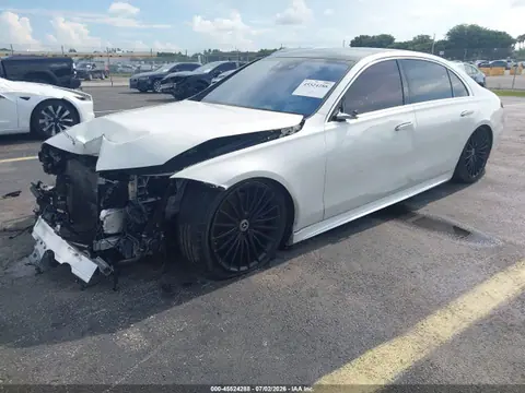 2022 Mercedes-Benz S 580 4matic VIN W1K6G7GB6NA155939 фото 2