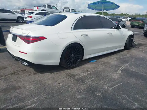 2022 Mercedes-Benz S 580 4matic VIN W1K6G7GB6NA155939 фото 4