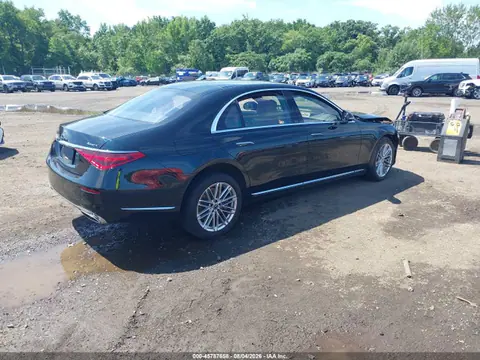 2022 Mercedes-Benz S 580 4matic VIN W1K6G7GB9NA154557 фото 4