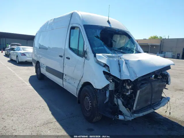 W1Y4NCHY1PT141050 — 2023 Mercedes-Benz Sprinter 2500 High Roof 4-CYL Diesel Ho, Биологическая или химическая опасность (Biohazard), фото до ремонта