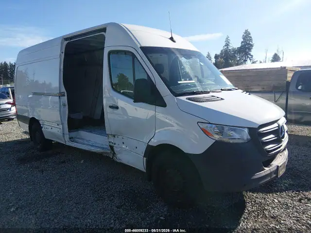 W1Y4NCHY7PT151999 — 2023 Mercedes-Benz Sprinter 2500 High Roof 4-CYL Diesel Ho, Правый бок (Right Side), фото до ремонта