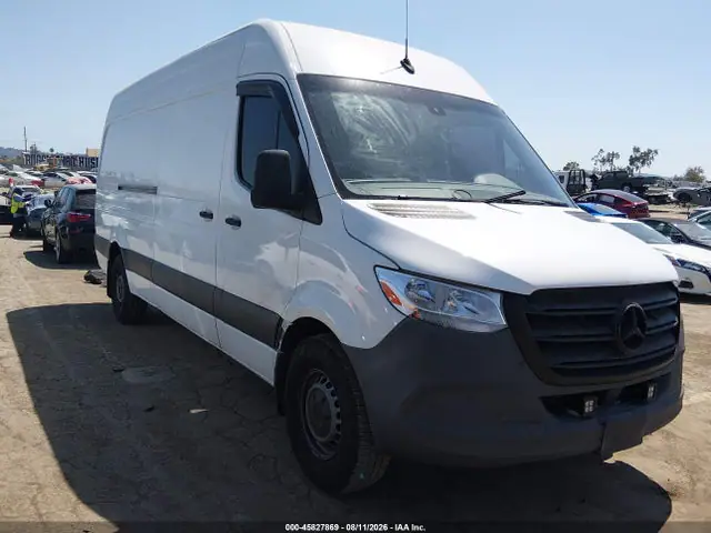 W1W4DCHY5MT046384 — 2021 Mercedes-Benz Sprinter 2500 High Roof i4 Diesel, Задняя часть (Rear), фото до ремонта