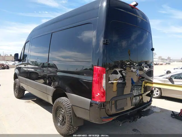 W1W4NBVY4PT129465 — 2023 Mercedes-Benz Sprinter 2500 Standard Roof 4-CYL Diesel Ho, фото 3 с аукциона IAAI 30.09.2026, Задняя часть