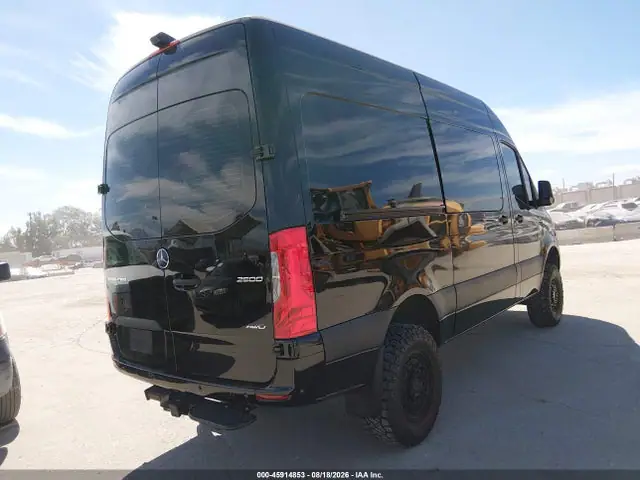W1W4NBVY4PT129465 — 2023 Mercedes-Benz Sprinter 2500 Standard Roof 4-CYL Diesel Ho, фото 4 с аукциона IAAI 30.09.2026, Задняя часть