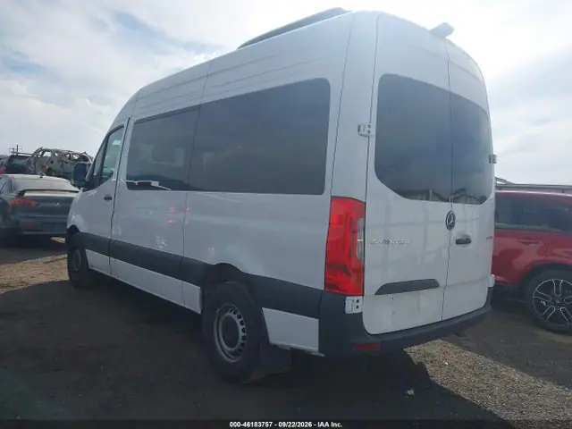 W1Z4KFHY6TT612058 — 2026 Mercedes-Benz Sprinter 2500 Standard Roof 4-CYL Diesel, фото 3 с аукциона IAAI 30.09.2026, Задняя часть слева