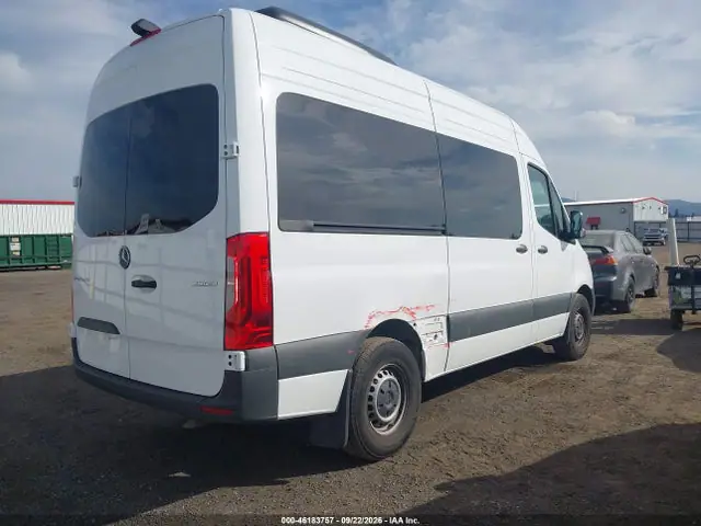 W1Z4KFHY6TT612058 — 2026 Mercedes-Benz Sprinter 2500 Standard Roof 4-CYL Diesel, фото 4 с аукциона IAAI 30.09.2026, Задняя часть слева