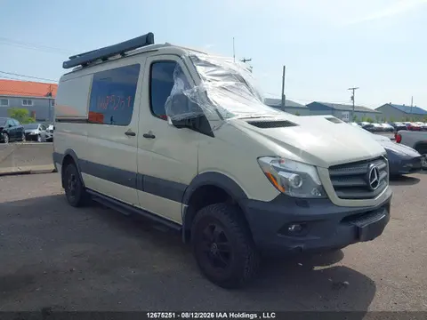 WDACE7CD5JP646202 — 2018 Mercedes-Benz Sprinter 2500 Standard Roof V6, Передняя часть (Front), фото до ремонта