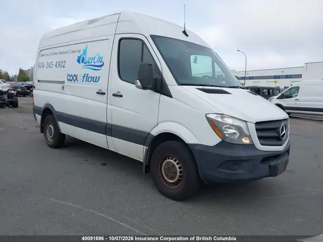 WD3BE7CD0JP588194 — 2018 Mercedes-Benz Sprinter 2500, Задняя часть слева (Left Rear), фото до ремонта