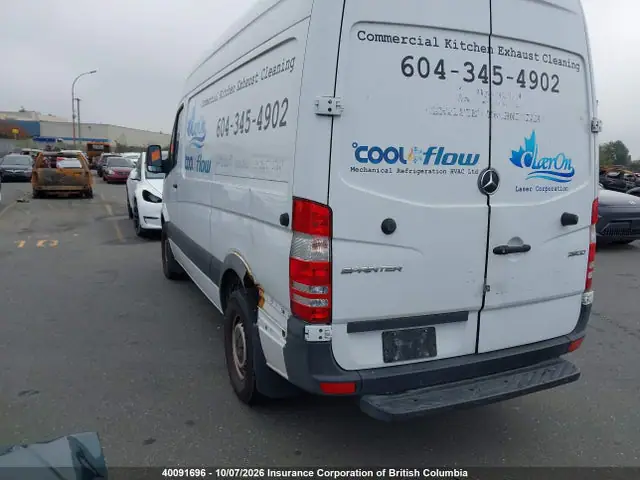 WD3BE7CD0JP588194 — 2018 Mercedes-Benz Sprinter 2500, фото 3 с аукциона IAAI 14.10.2026, Задняя часть слева