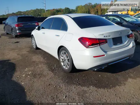 WDD3G4FB7KW023371 — 2019 Mercedes A-Klasse, фото 4 с аукциона IAAI, Передняя часть