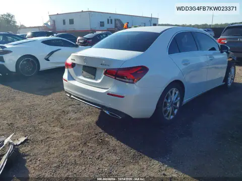 WDD3G4FB7KW023371 — 2019 Mercedes A-Klasse, фото 5 с аукциона IAAI, Передняя часть