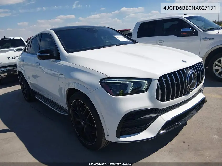 2022 Mercedes-Benz Amg Gle 53 Coupe 4Matic VIN 4JGFD6BB0NA827171 фото 2